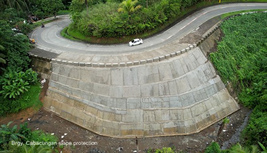 Brgy. Cabacungan slope protection