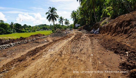 Brgys. Limarayon to Kili-kili road