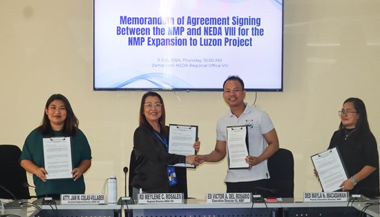 NMP and NEDA-8 MOA signing 