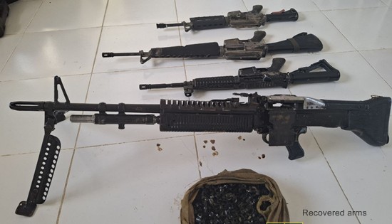 recovered firearms