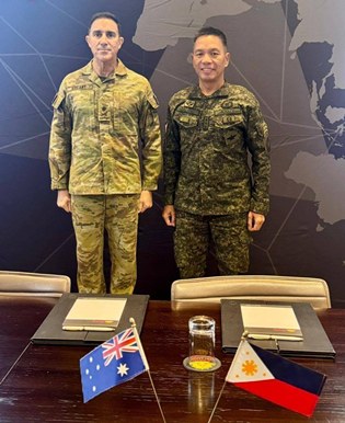 Philippine Army bilateral ties with Australian army