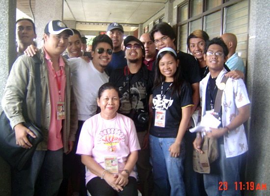 Kamikazee band at the TTMIST in Calbayog City