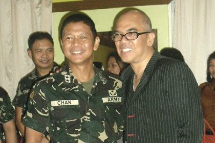 MGen. Mario Chan and Boy Abunda