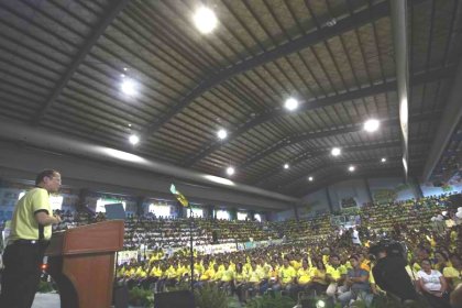 President Benigno S. Aquino III in Calbayog