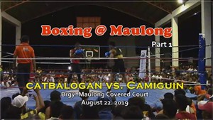 Boxing in Catbalogan